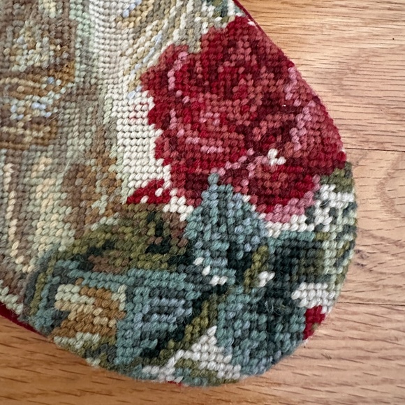 Needlepoint Angel Christmas Stocking - Picture 4 of 9